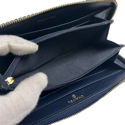 Chanel Blue Wallets A-13054