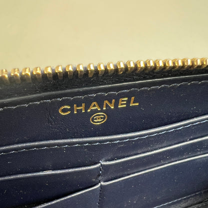 Chanel Blue Wallets A-13054