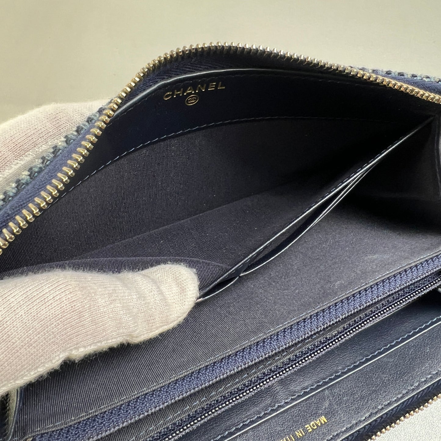 Chanel Blue Wallets A-13054
