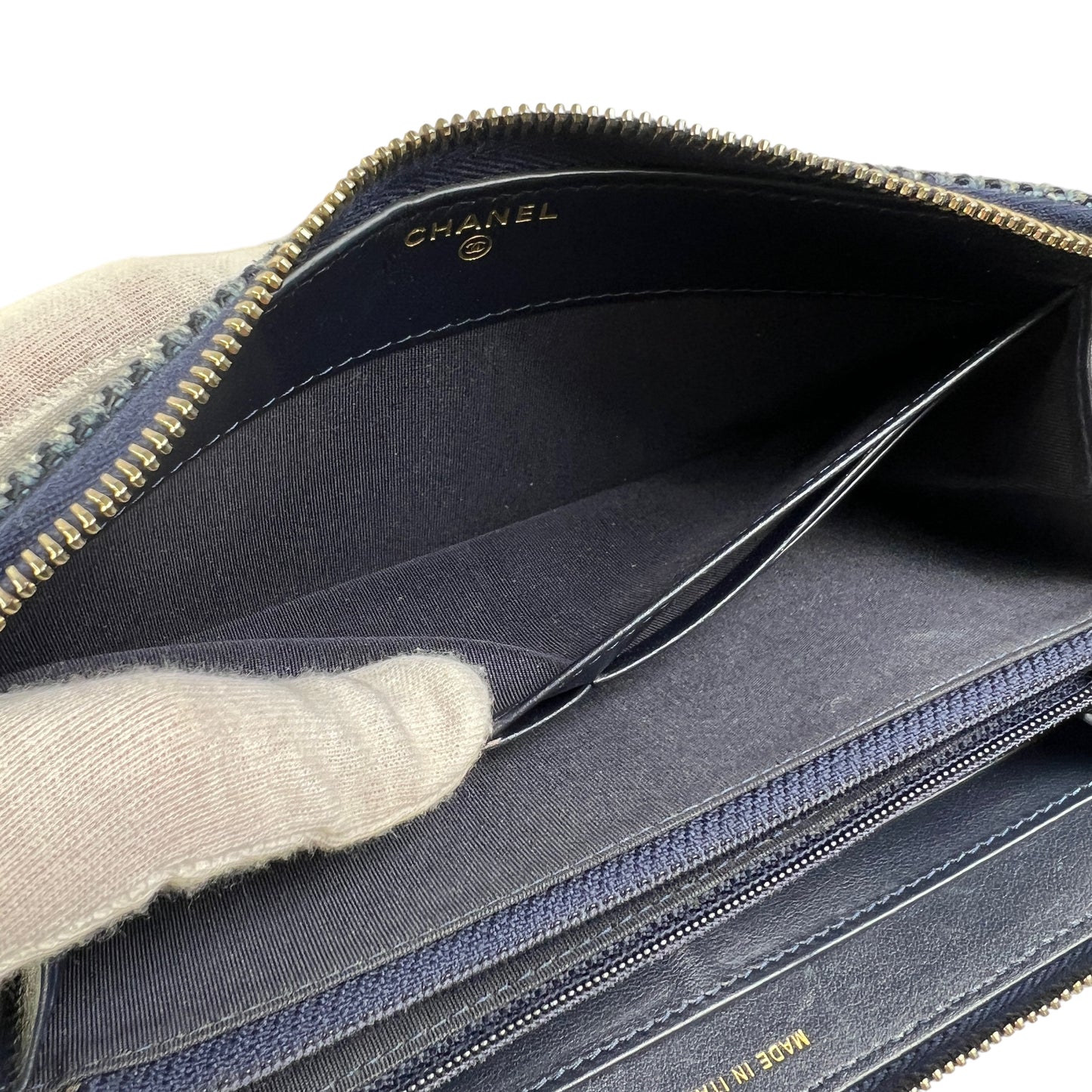 Chanel Blue Wallets A-13054