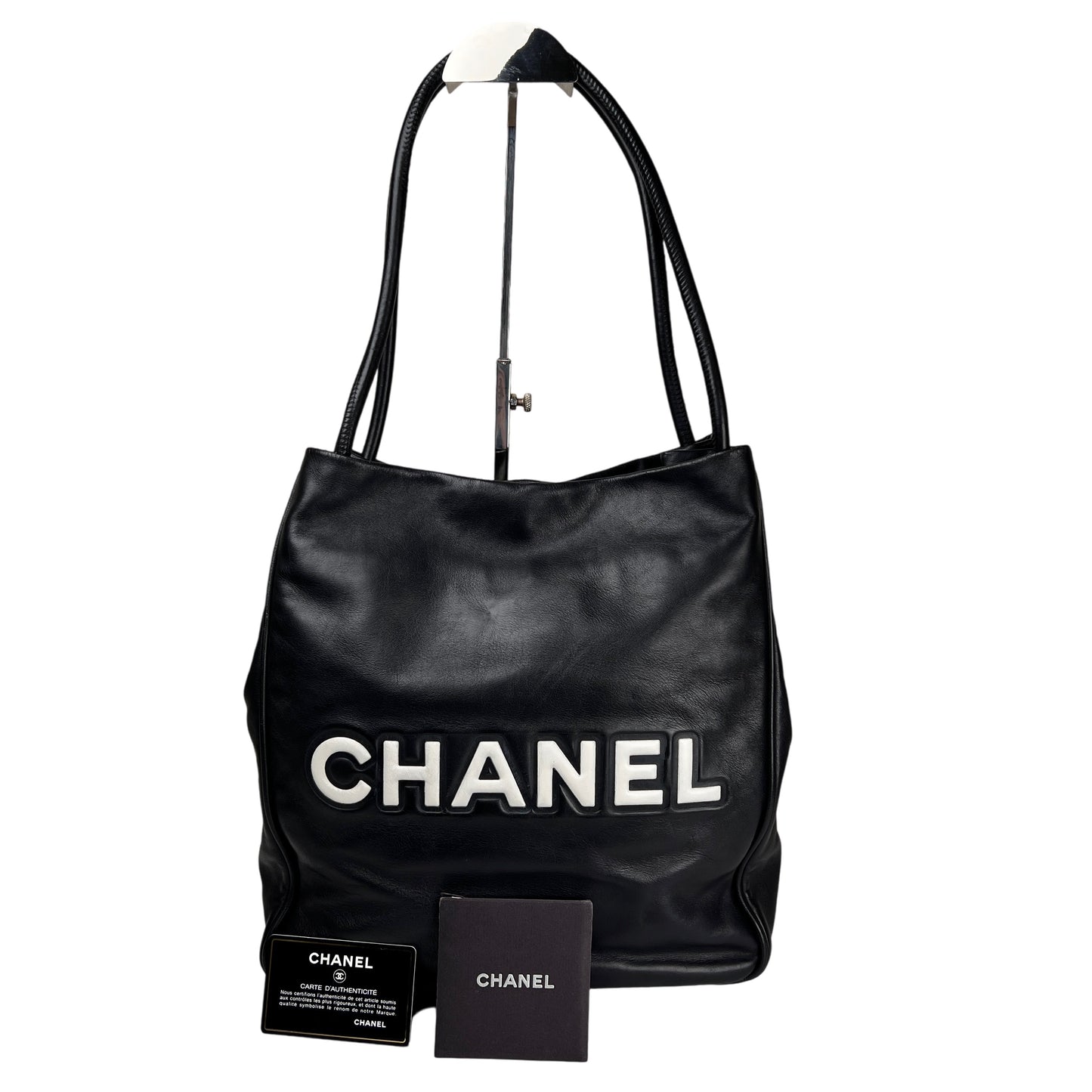 Chanel Black Tote Bags A-14226