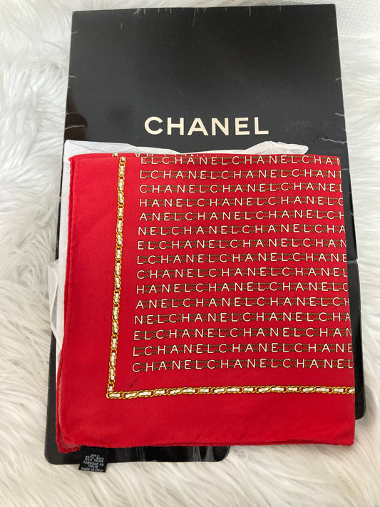 Chanel Red Scarves A-14330