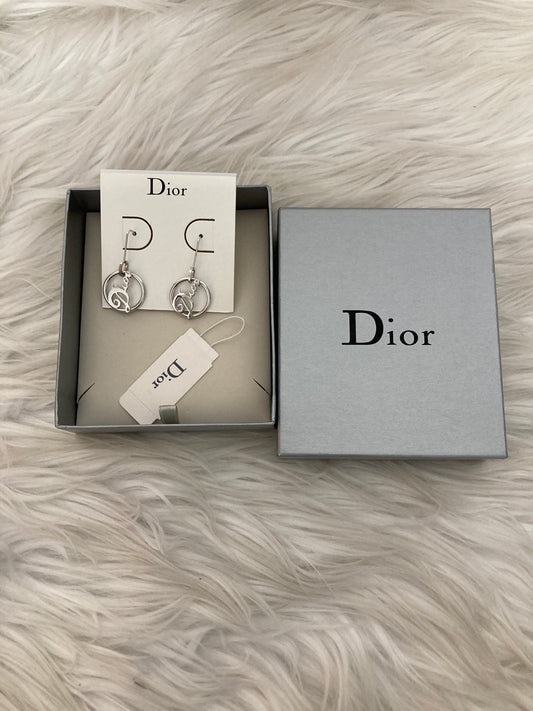 Dior Silver Earrings A-14332