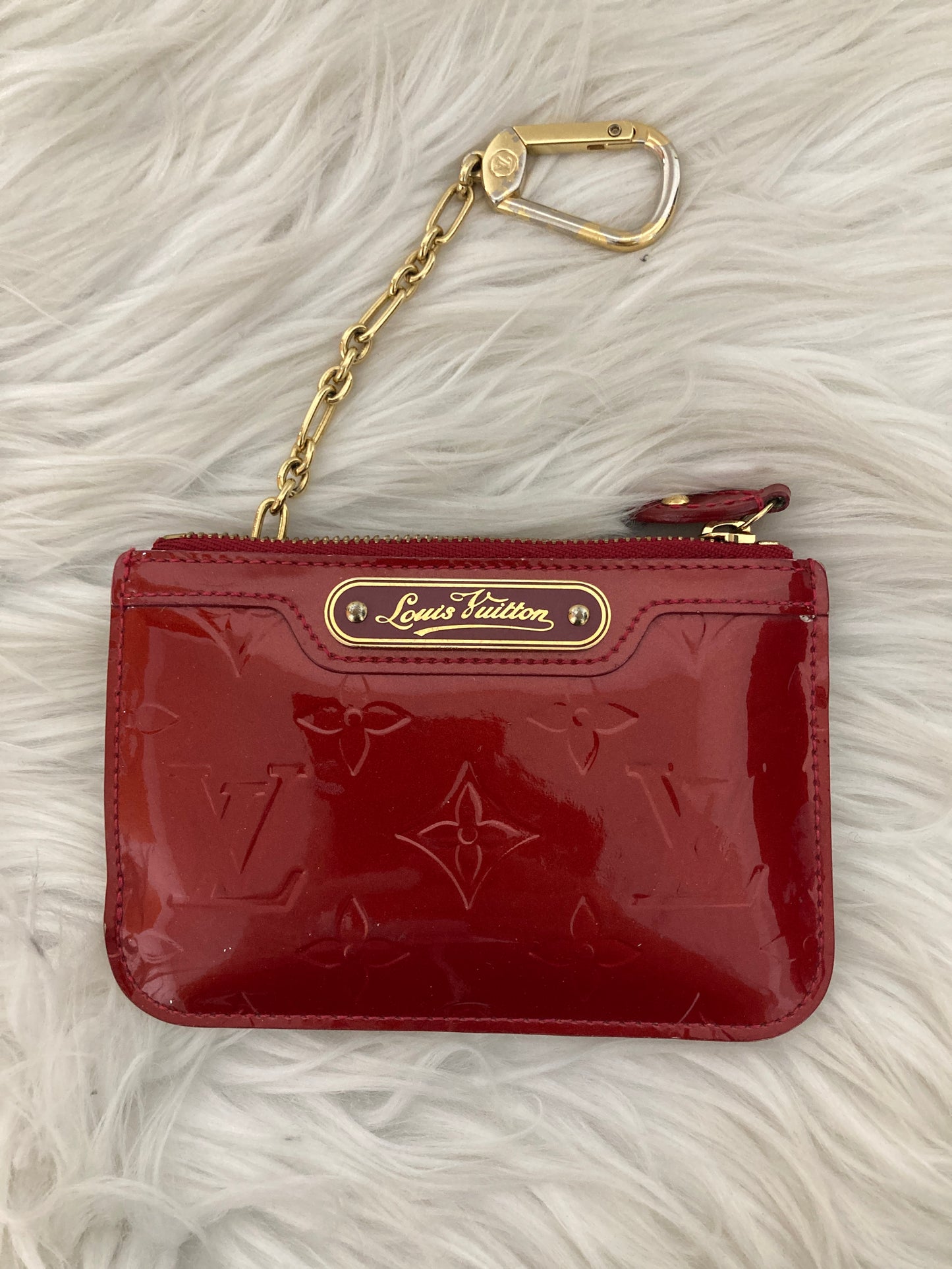 Louis Vuitton Red Wallets A-14338