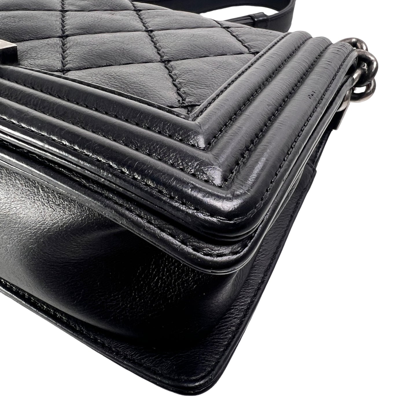 Chanel Black Handle Bags A-14416