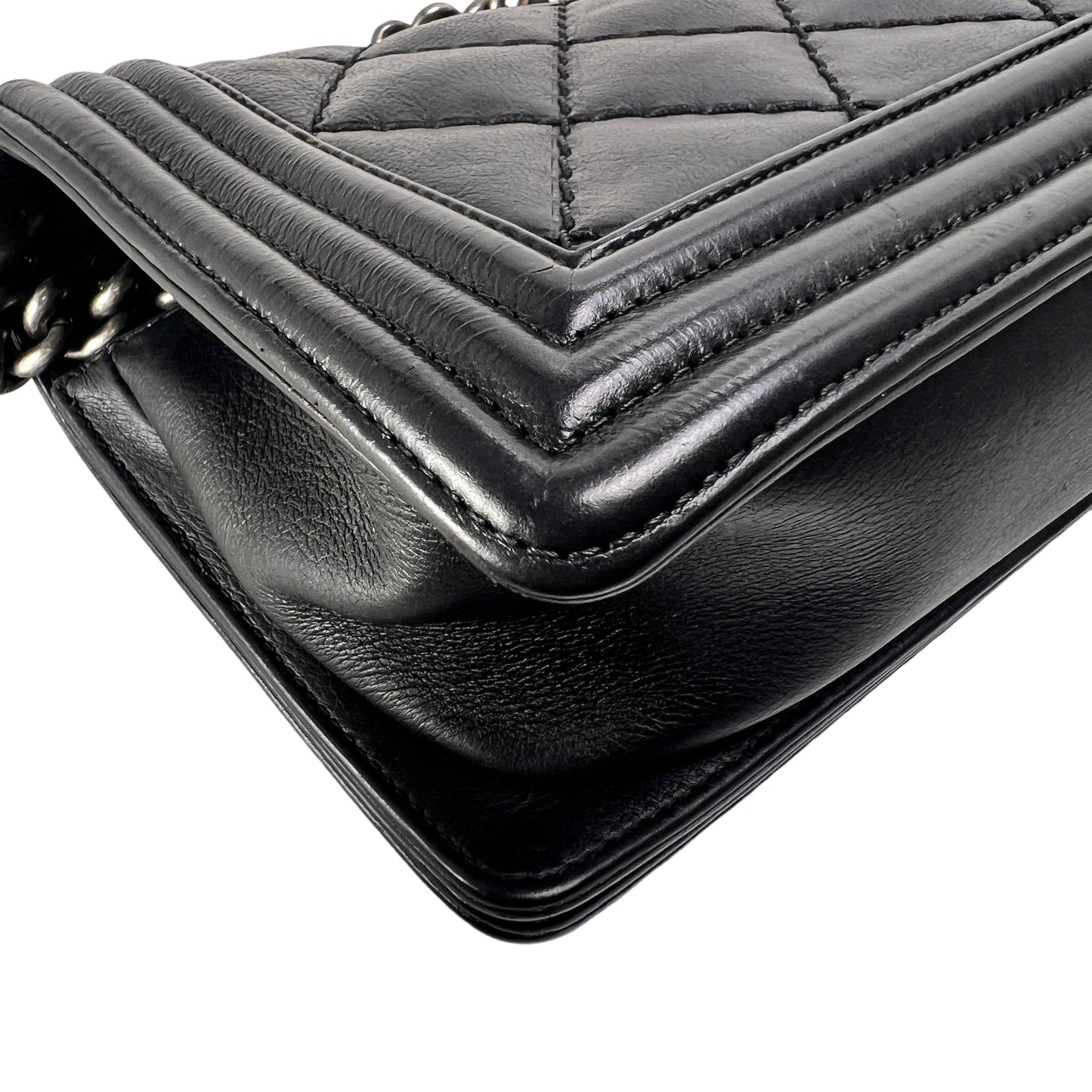 Chanel Black Handle Bags A-14416
