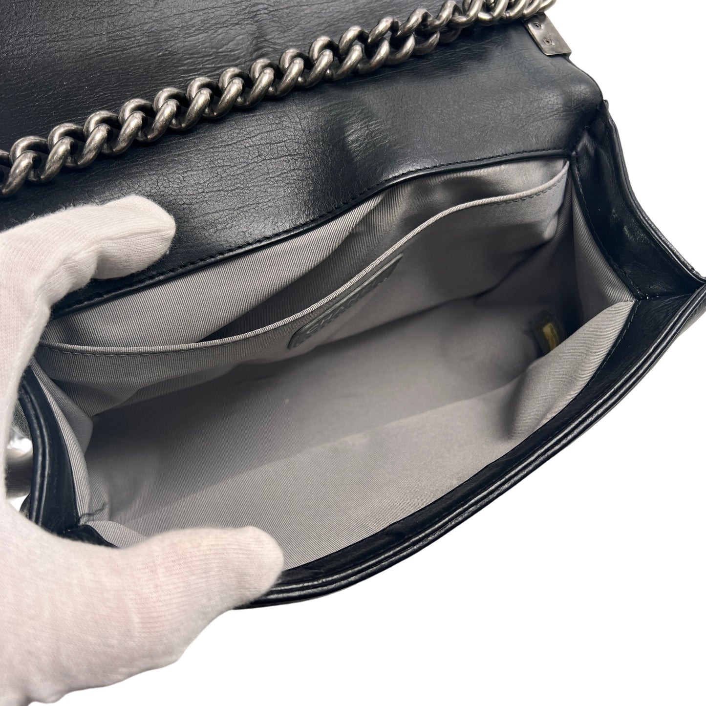 Chanel Black Handle Bags A-14416