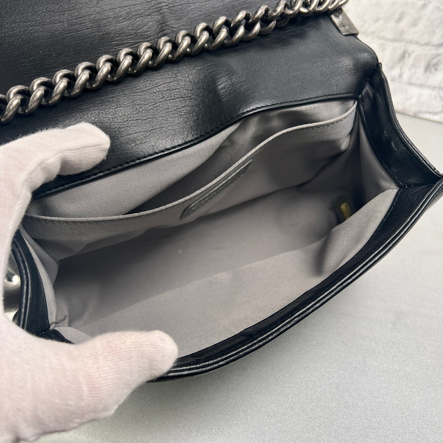 Chanel Black Handle Bags A-14416
