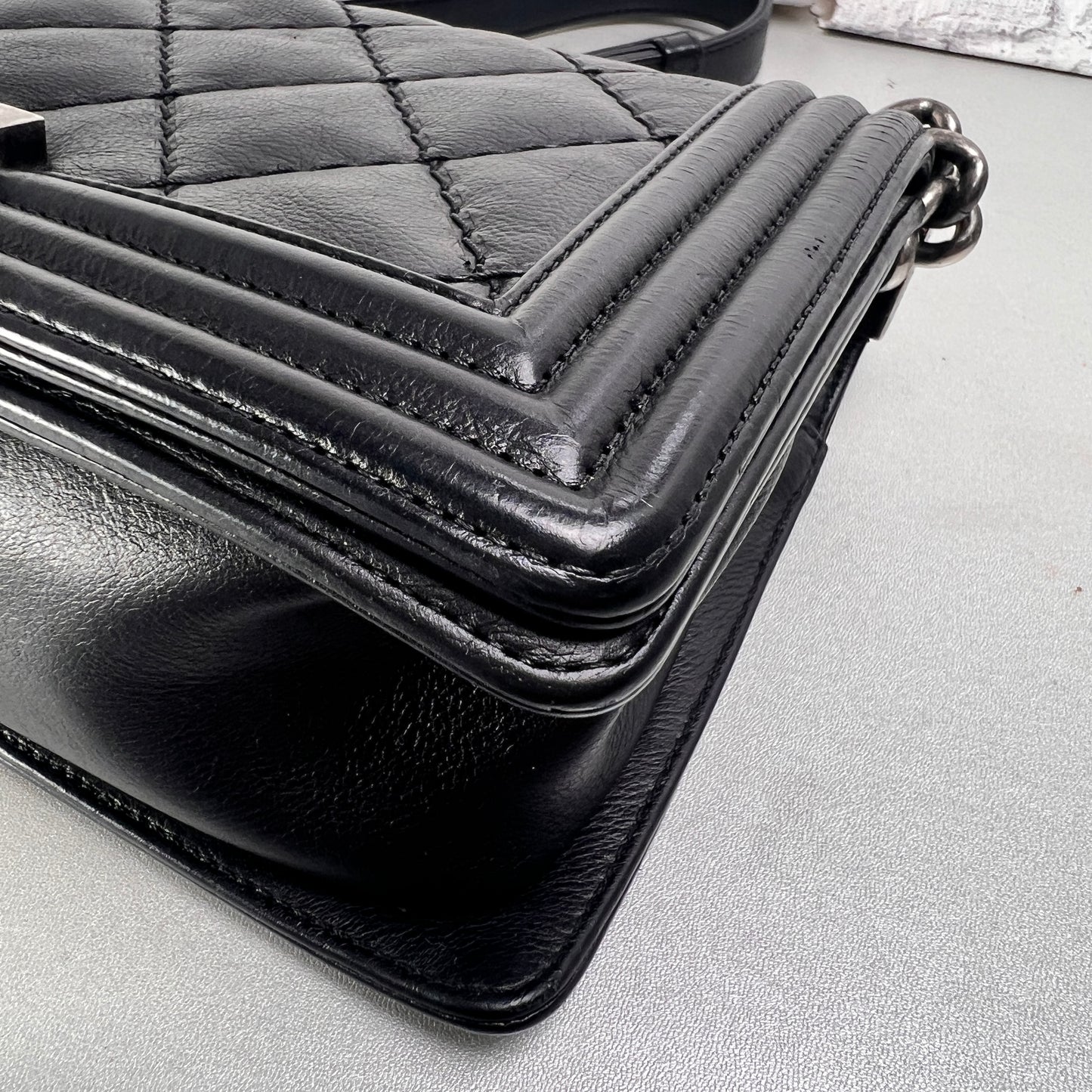 Chanel Black Handle Bags A-14416