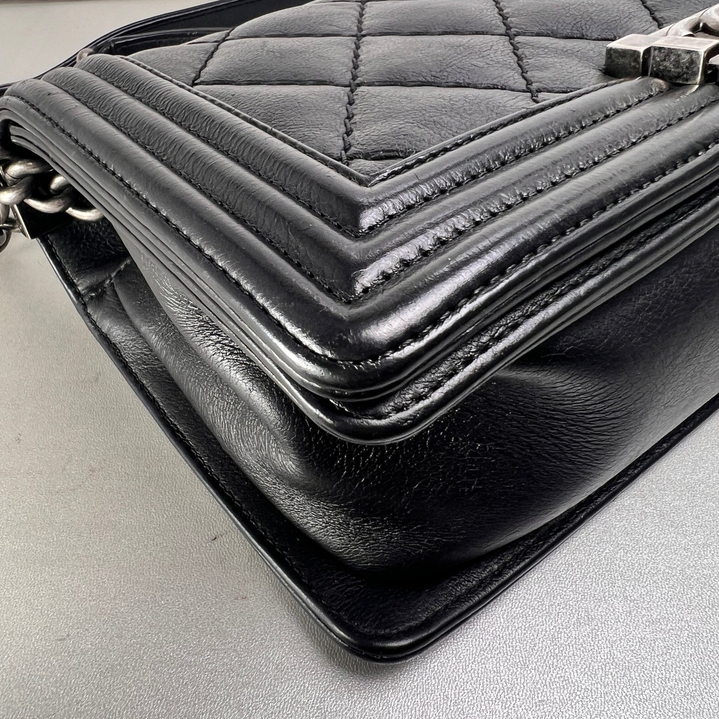 Chanel Black Handle Bags A-14416