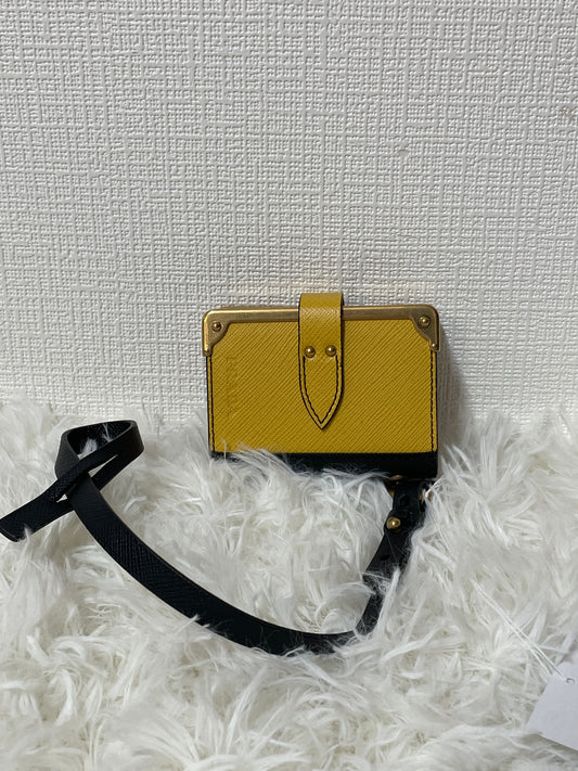 Prada Yellow Pouches A-14422