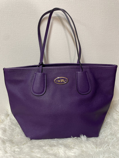 Coach Purple Tote Bags A-14434