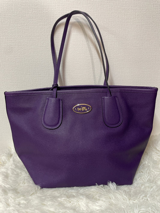 Coach Purple Tote Bags A-14434