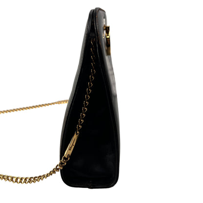 Ferragamo Black Handle Bags A-14443