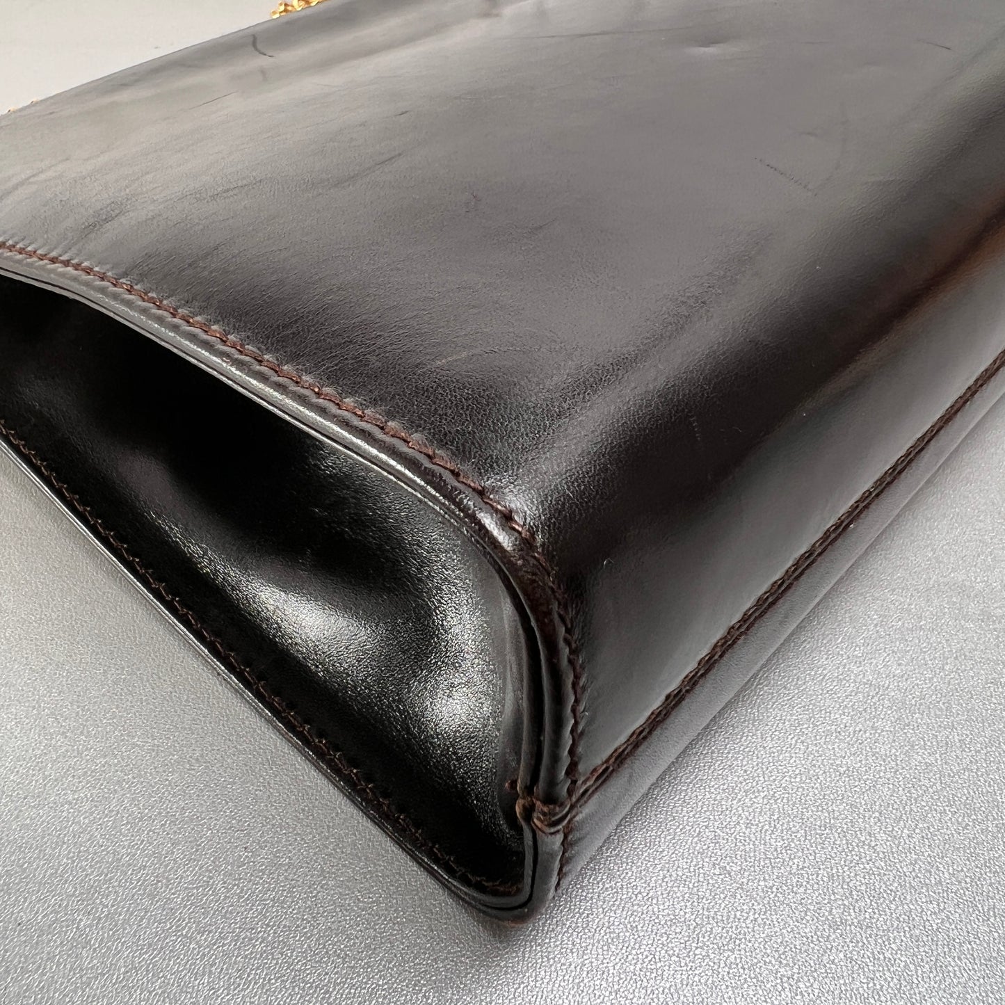 Ferragamo Black Handle Bags A-14443