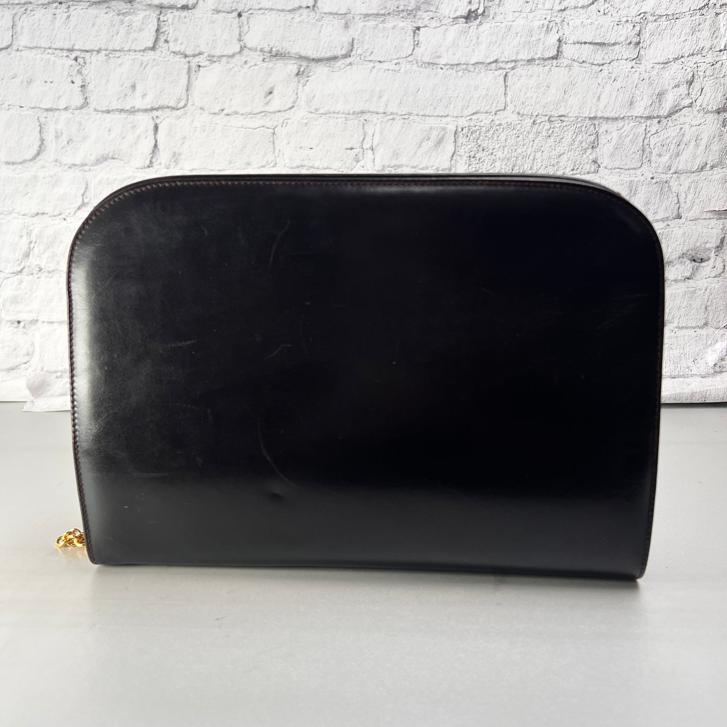 Ferragamo Black Handle Bags A-14443