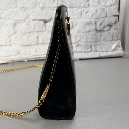 Ferragamo Black Handle Bags A-14443