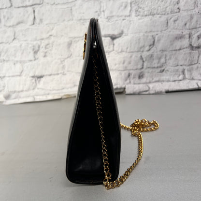 Ferragamo Black Handle Bags A-14443