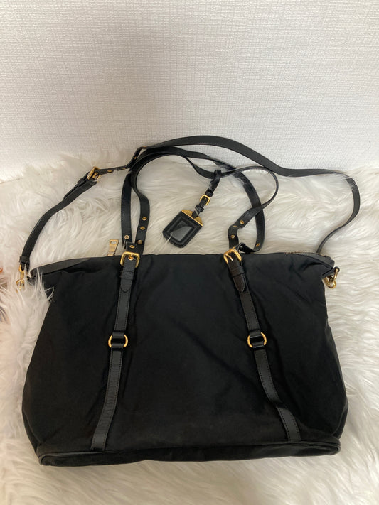 Prada Black Handle Bags A-14445