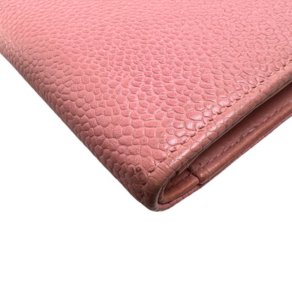 Chanel Pink Wallets A-14458