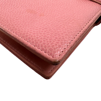 Chanel Pink Wallets A-14458