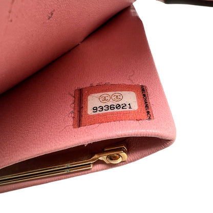 Chanel Pink Wallets A-14458