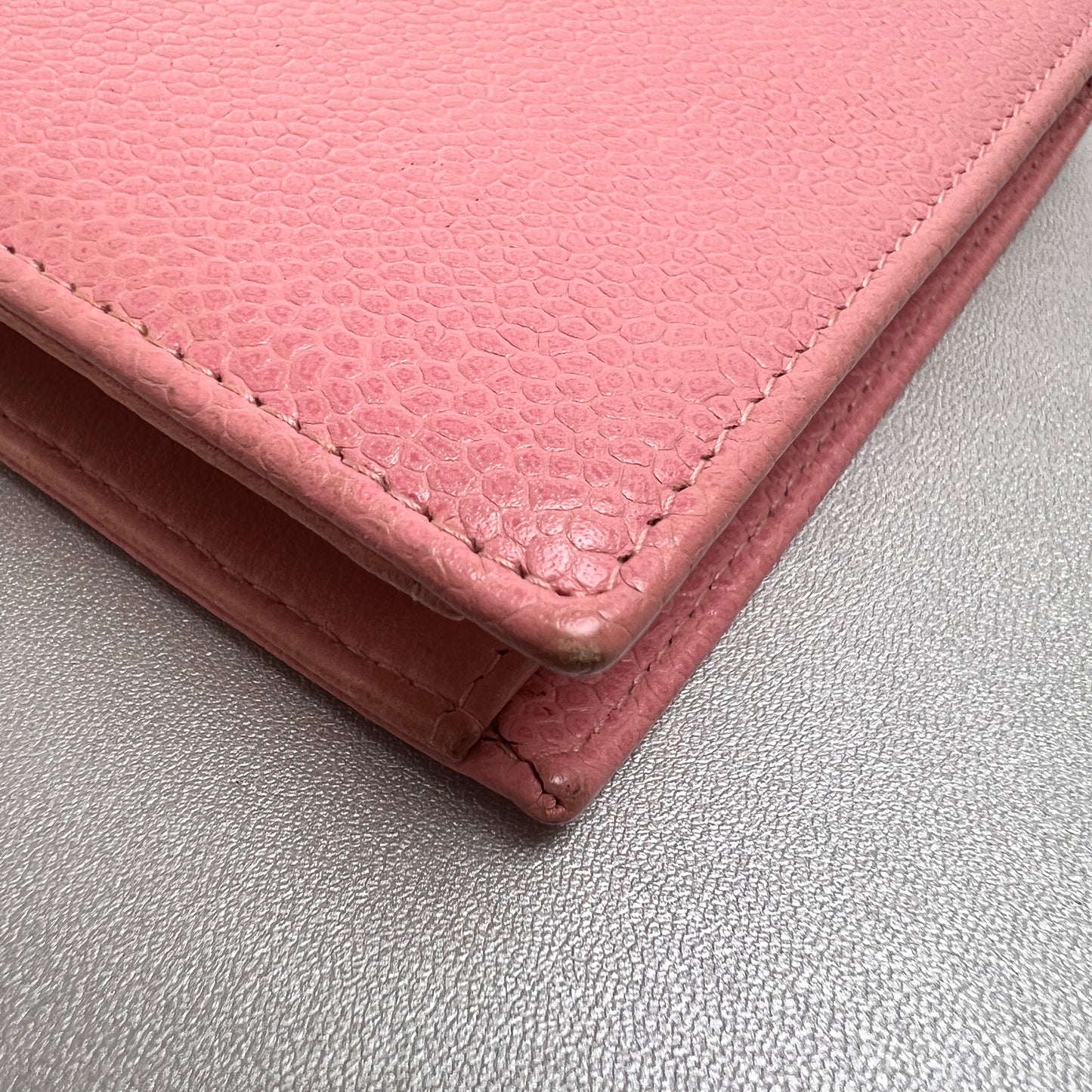 Chanel Pink Wallets A-14458