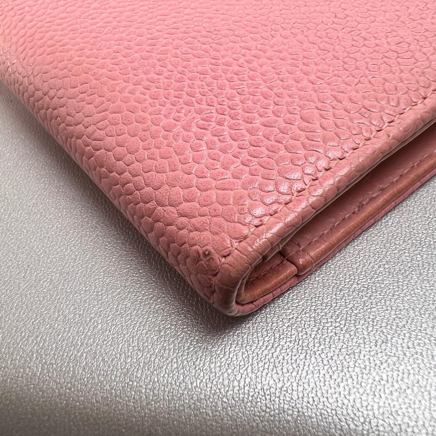 Chanel Pink Wallets A-14458