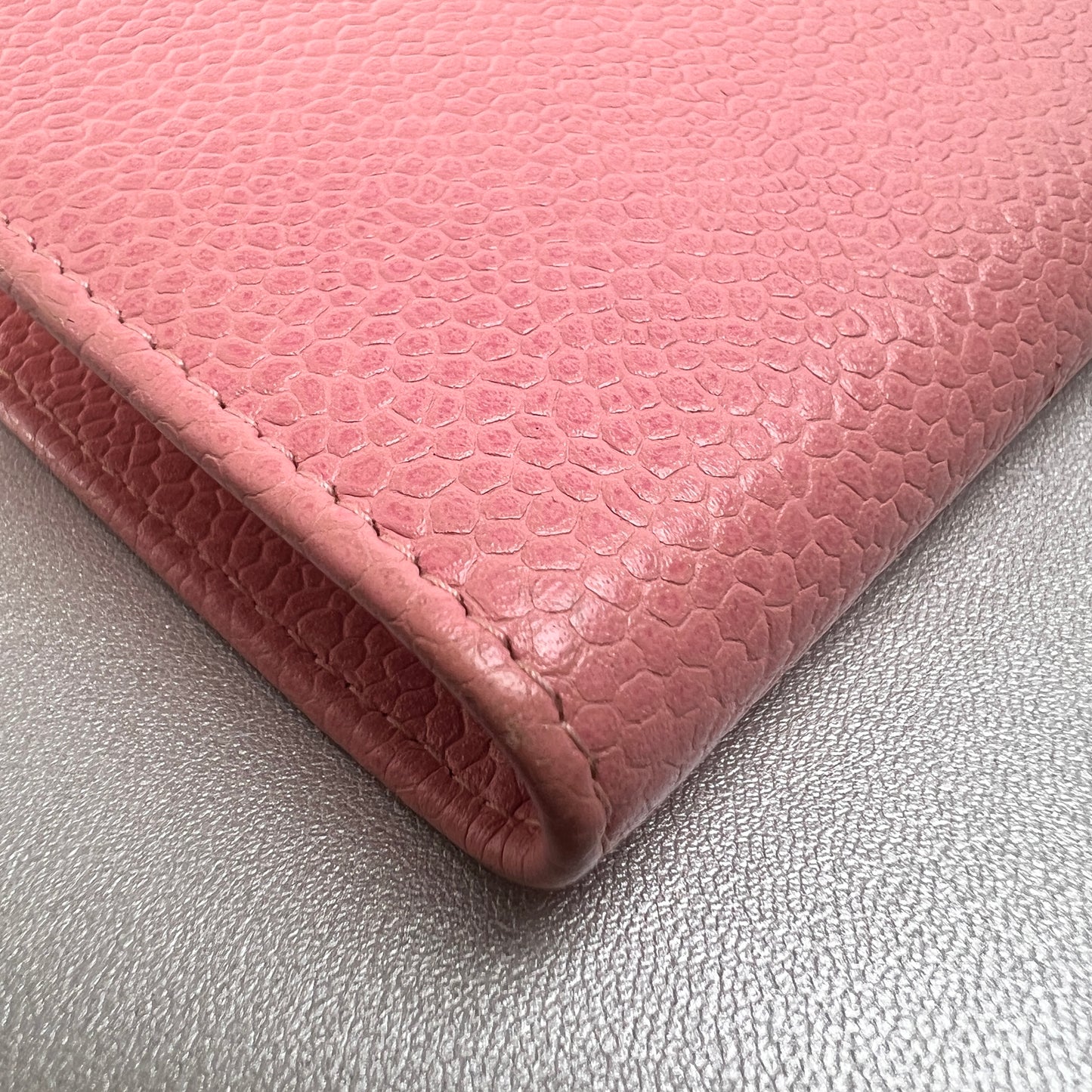 Chanel Pink Wallets A-14458