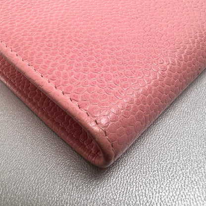 Chanel Pink Wallets A-14458