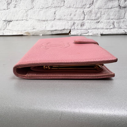 Chanel Pink Wallets A-14458