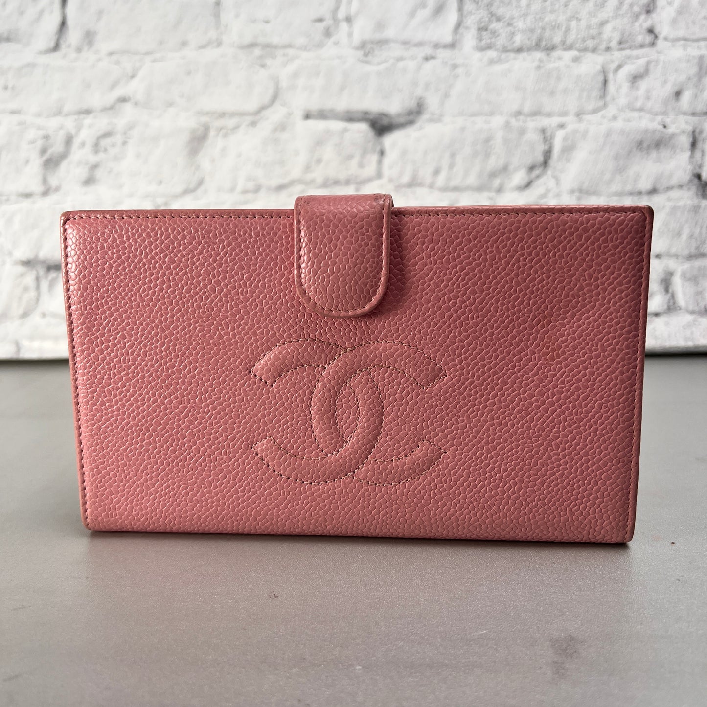 Chanel Pink Wallets A-14458