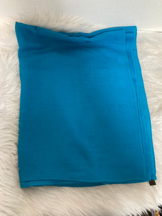 Louis Vuitton Blue Scarves A-14460
