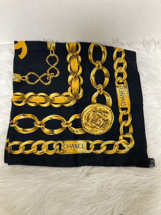 Chanel Black Scarves A-14522