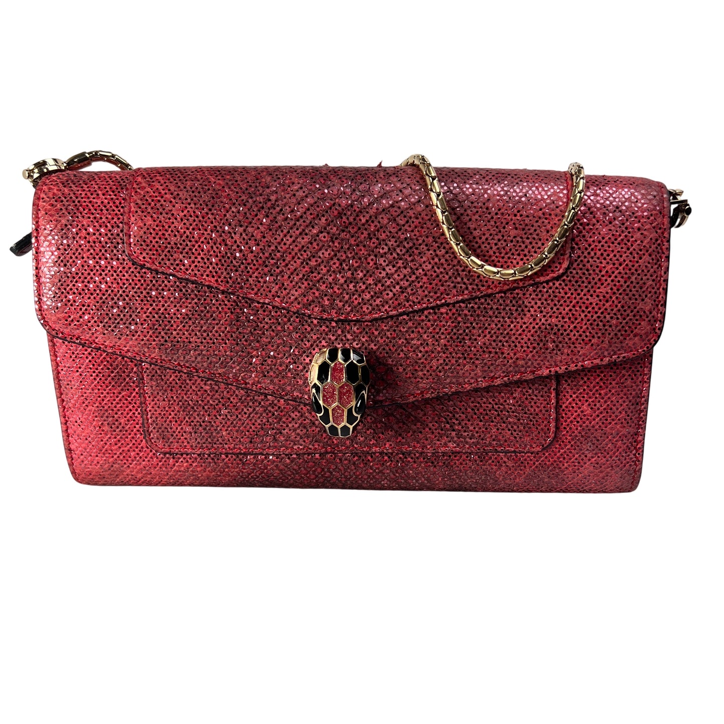Bvlgari Red Wallets A-14570