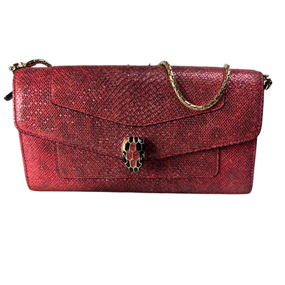 Bvlgari Red Wallets A-14570