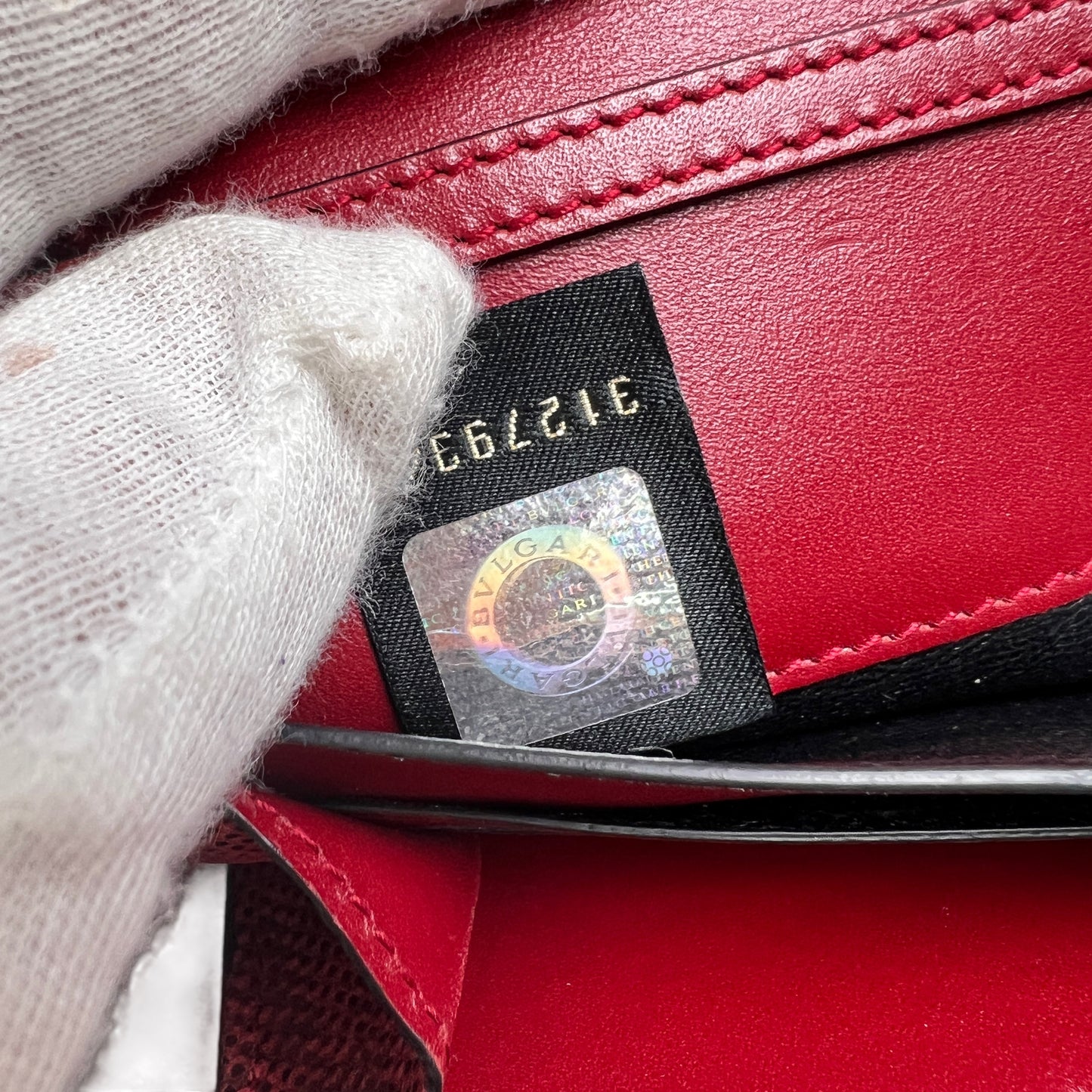 Bvlgari Red Wallets A-14570