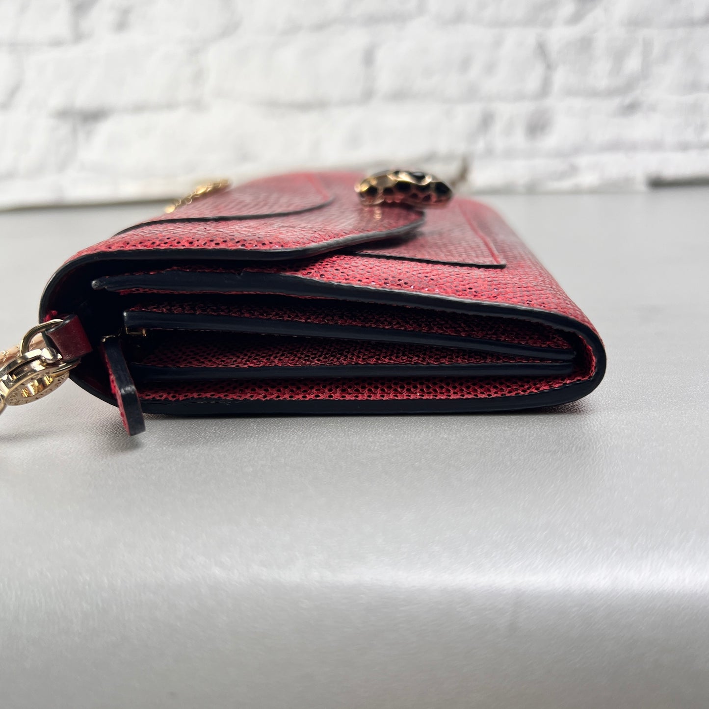 Bvlgari Red Wallets A-14570