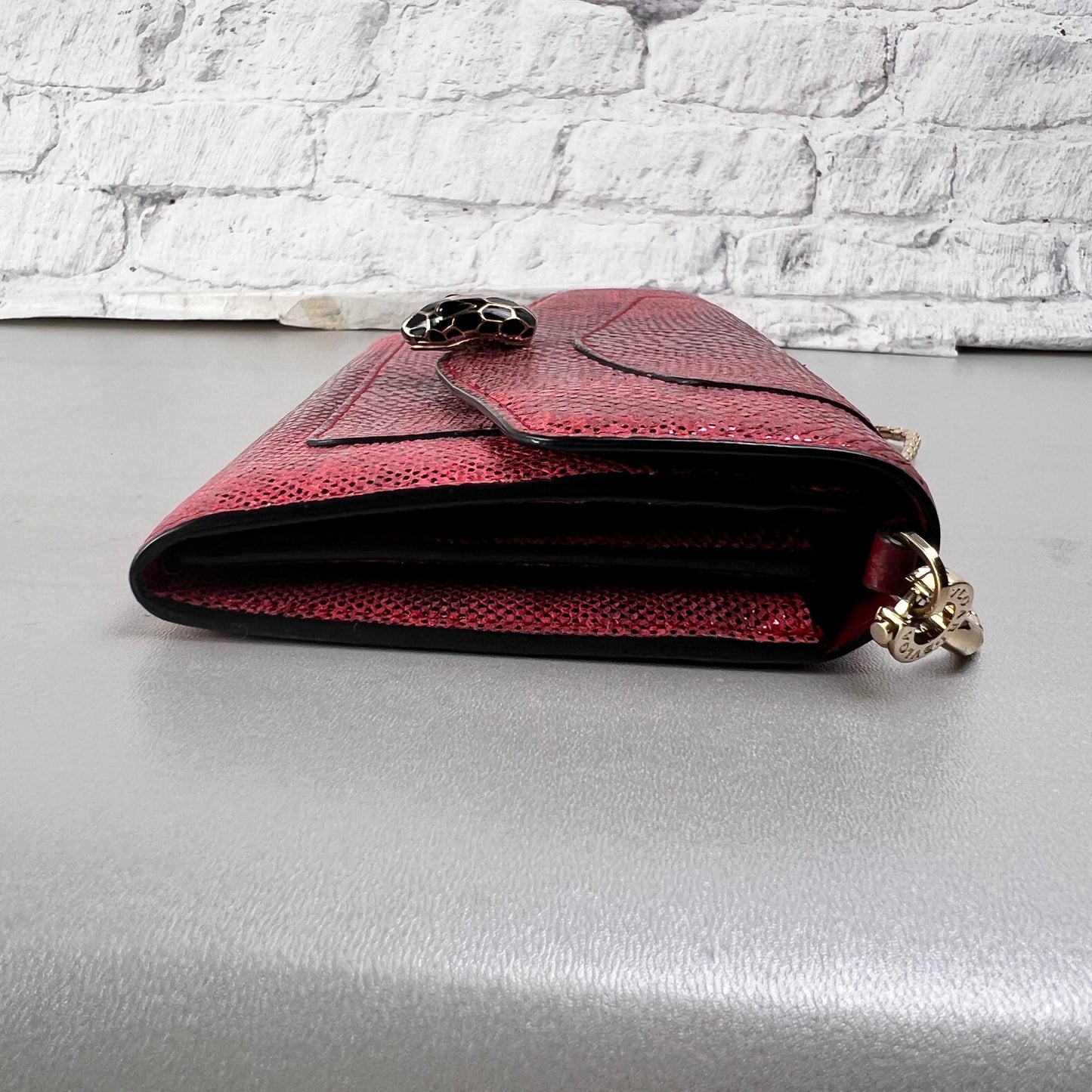 Bvlgari Red Wallets A-14570