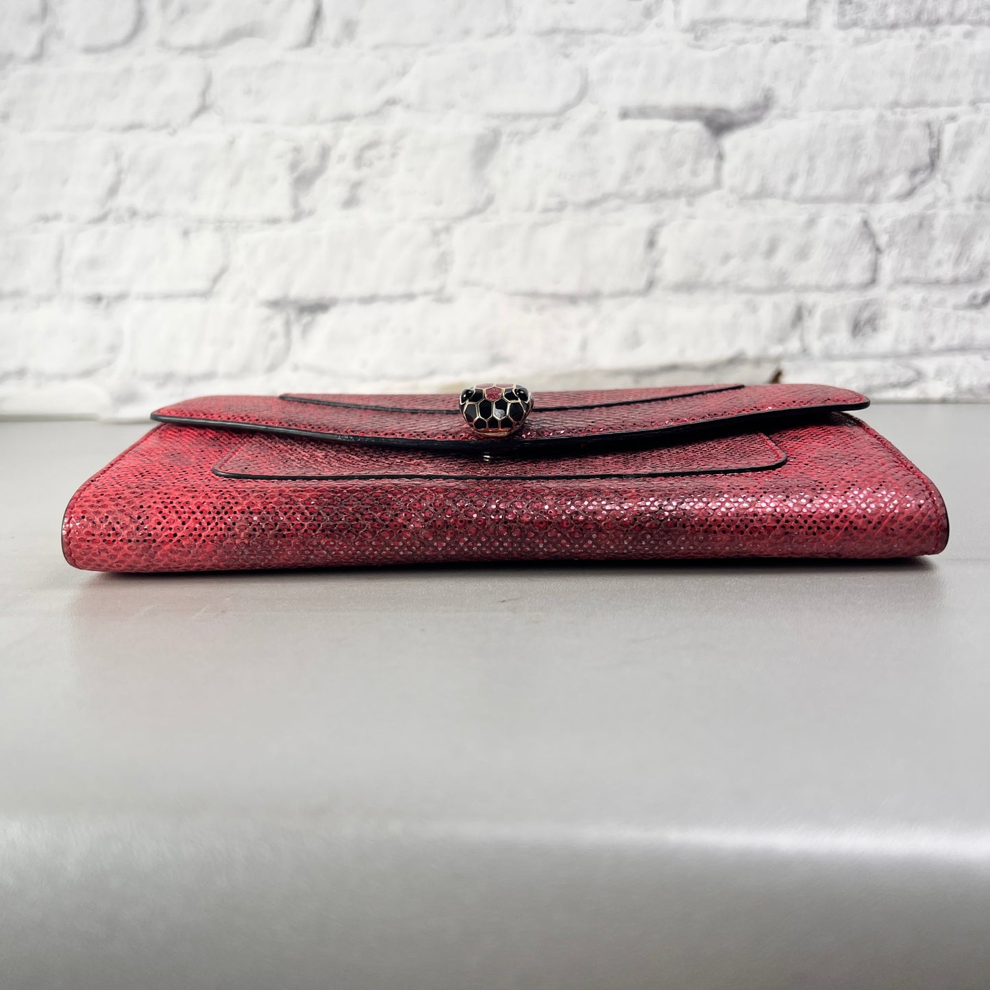 Bvlgari Red Wallets A-14570