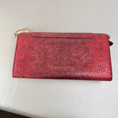 Bvlgari Red Wallets A-14570