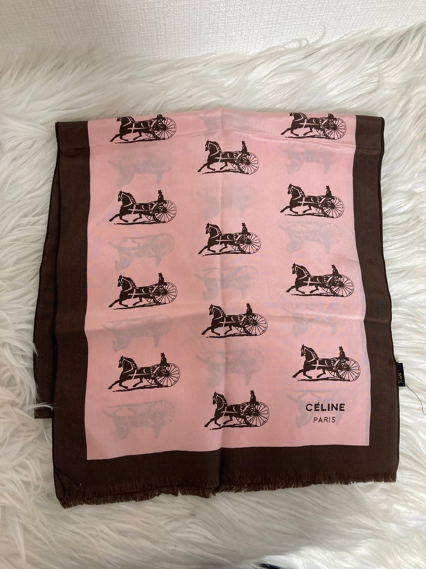 Celine Pink Scarves A-14571