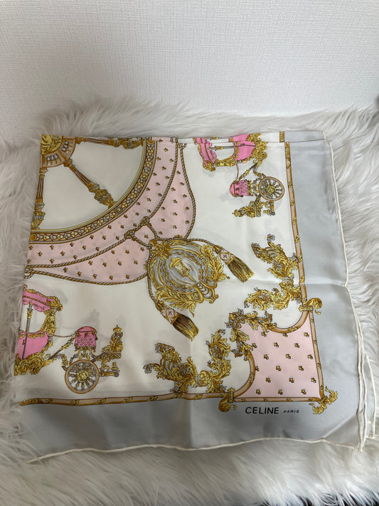 Celine White Scarves A-14573