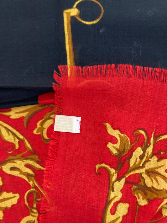 Gucci Red Scarves A-14579