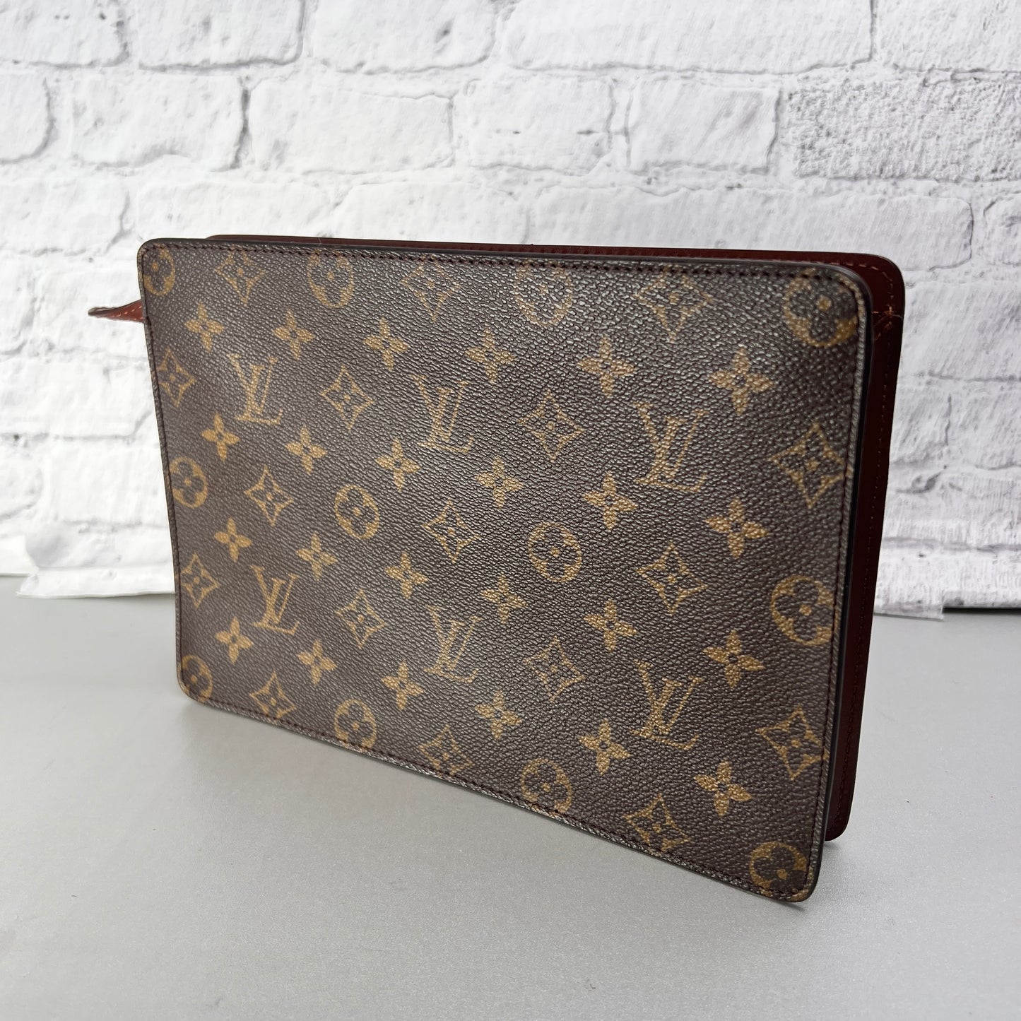 Louis Vuitton Brown Pouches A-14589