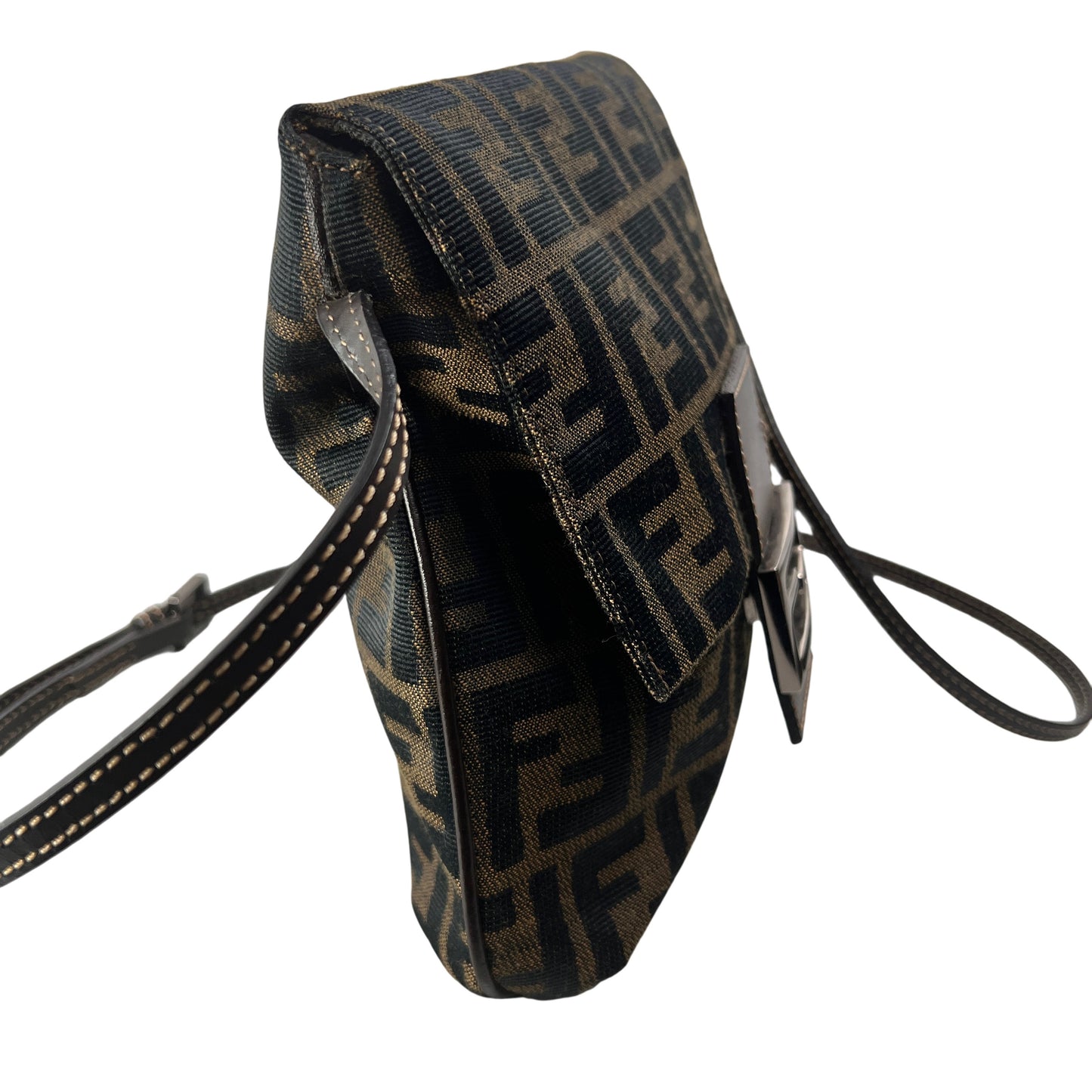 Fendi Brown Shoulder Bags A-14593