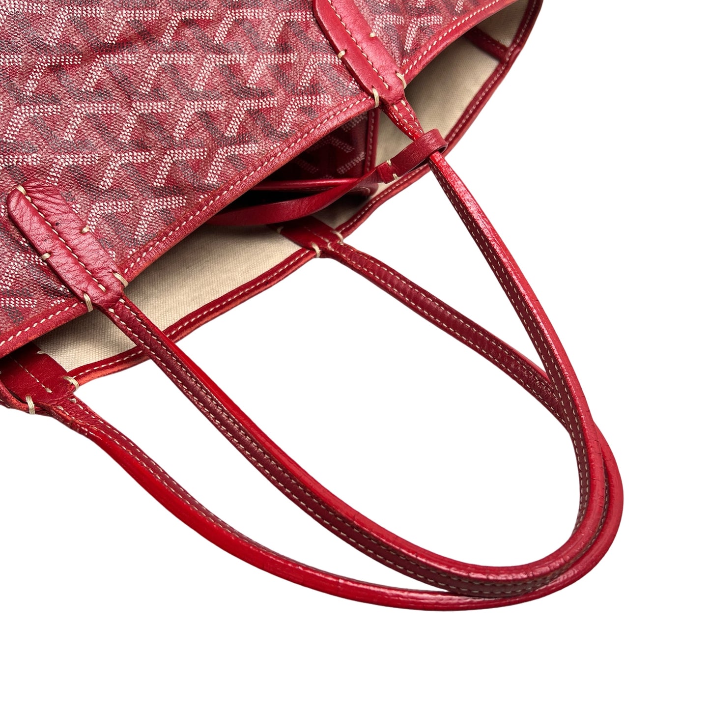 Goyard Red Tote Bags A-14599