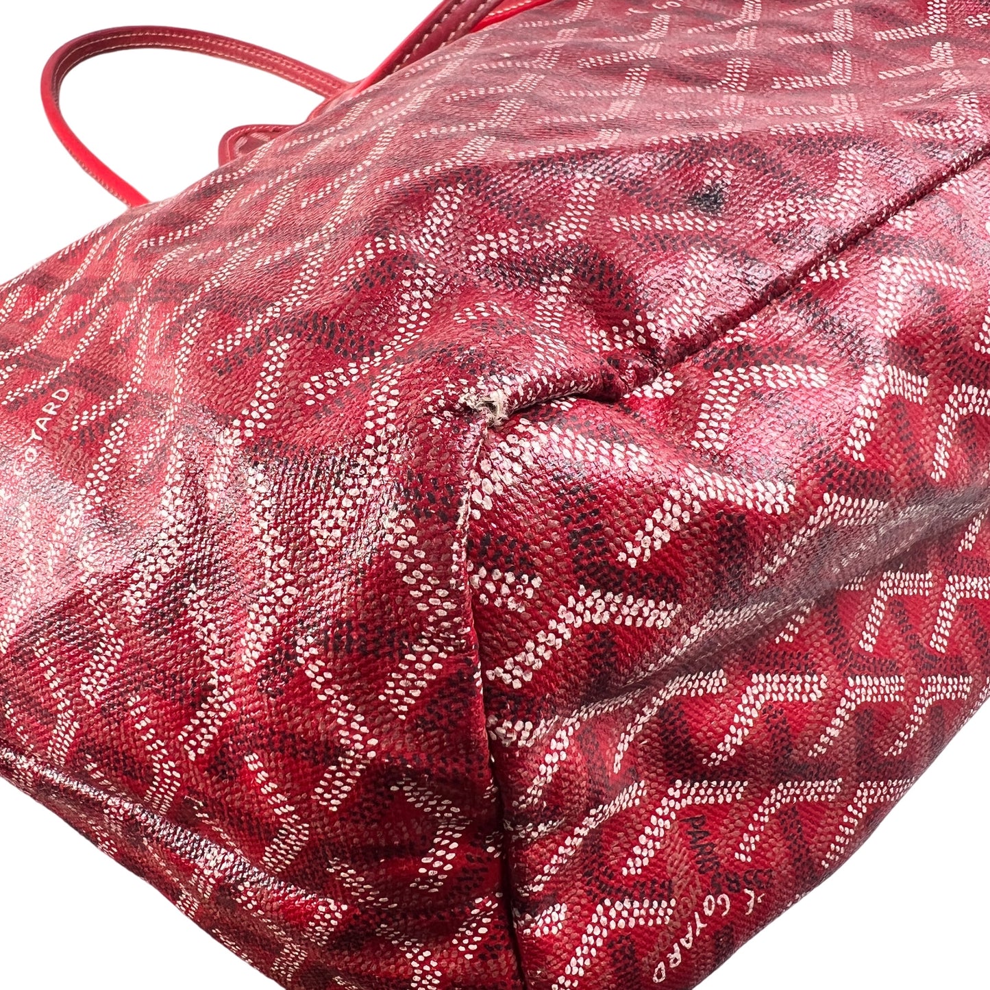 Goyard Red Tote Bags A-14599