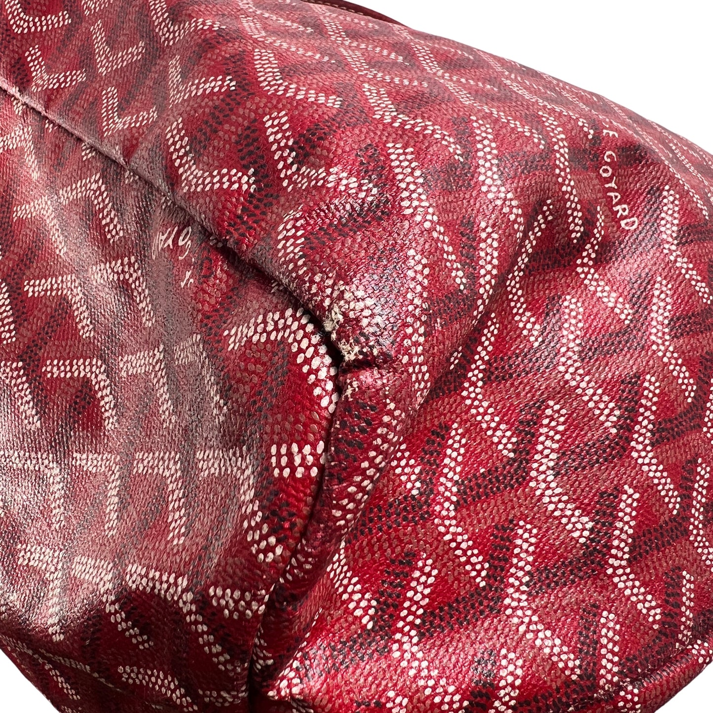 Goyard Red Tote Bags A-14599