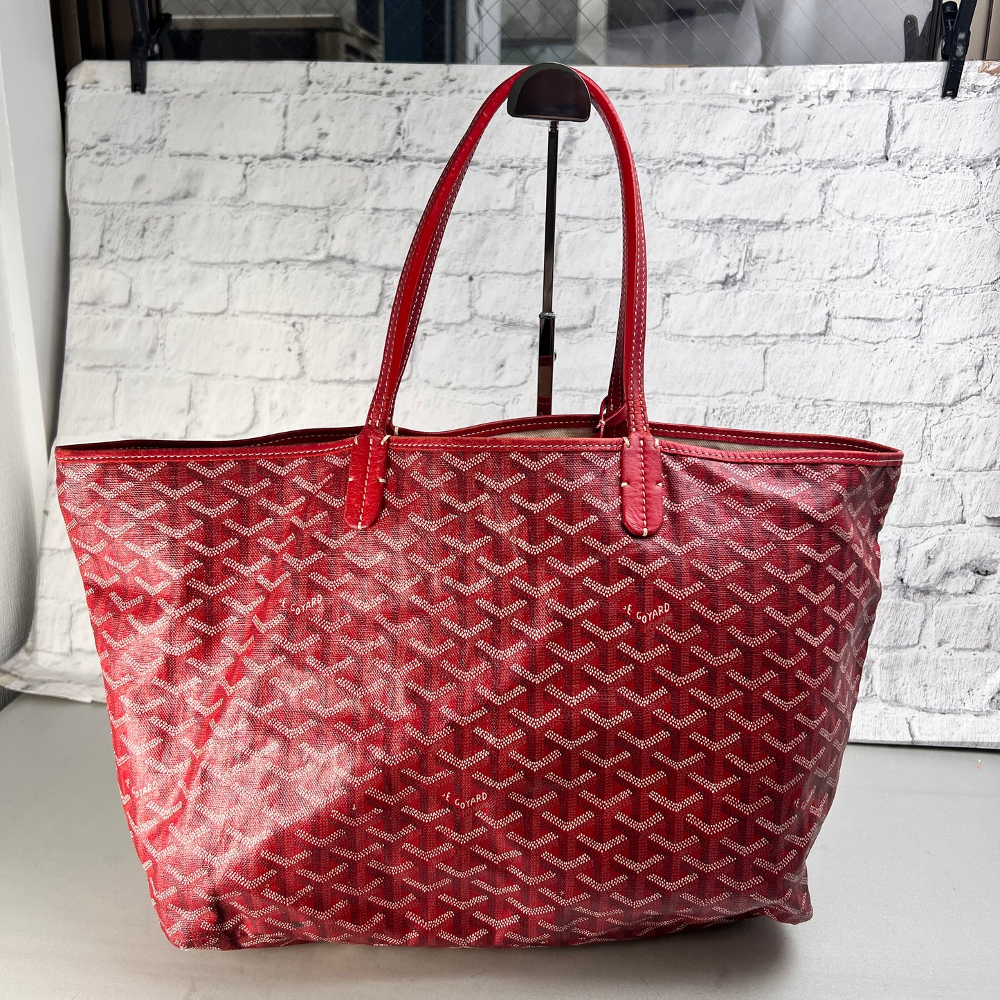 Goyard Red Tote Bags A-14599
